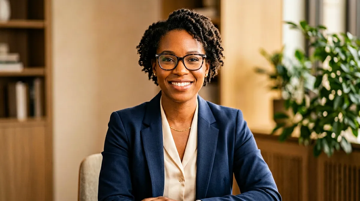 Portret Amary Okonkwo — koordynatorki programów edukacyjnych